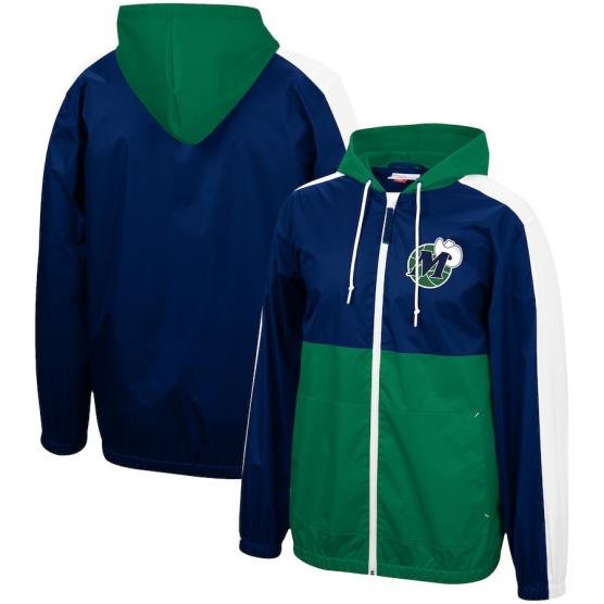 chaqueta dallas mavericks gameday lightwear windbreaker