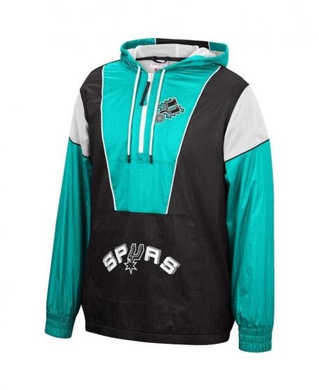 chaqueta san antonio spurs mitchell and ness highlight reel windbreaker