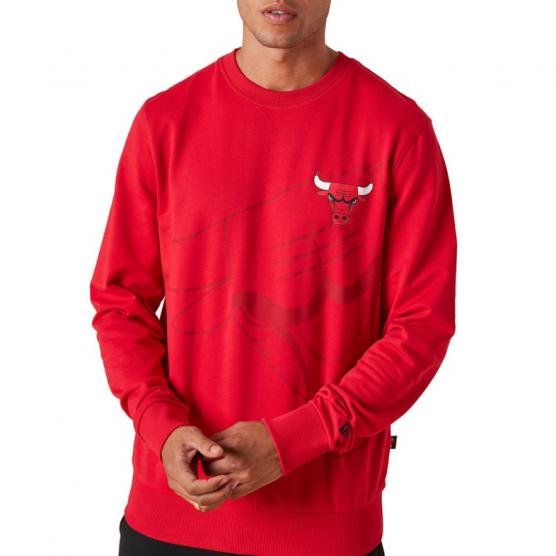 new era nba chicago bulls washed graphic sweatshirt 11